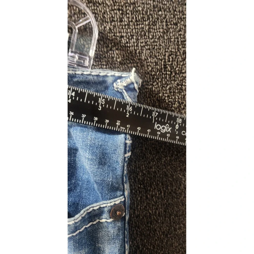 VTG True Religion Billy Super T Jeans Made USA Medium Wash Straight Size 32